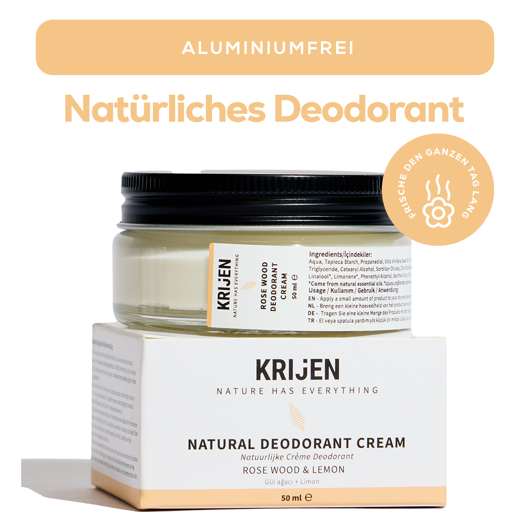 Rosewood & Lemon Cream Deodorant 50 ml