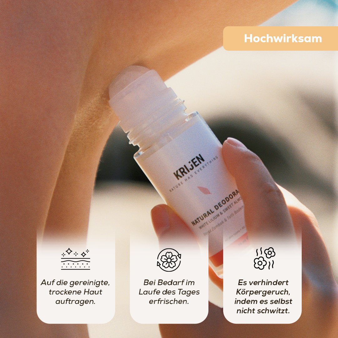 Rosewood & Lemon Roll-On Deodorant (50 ml)