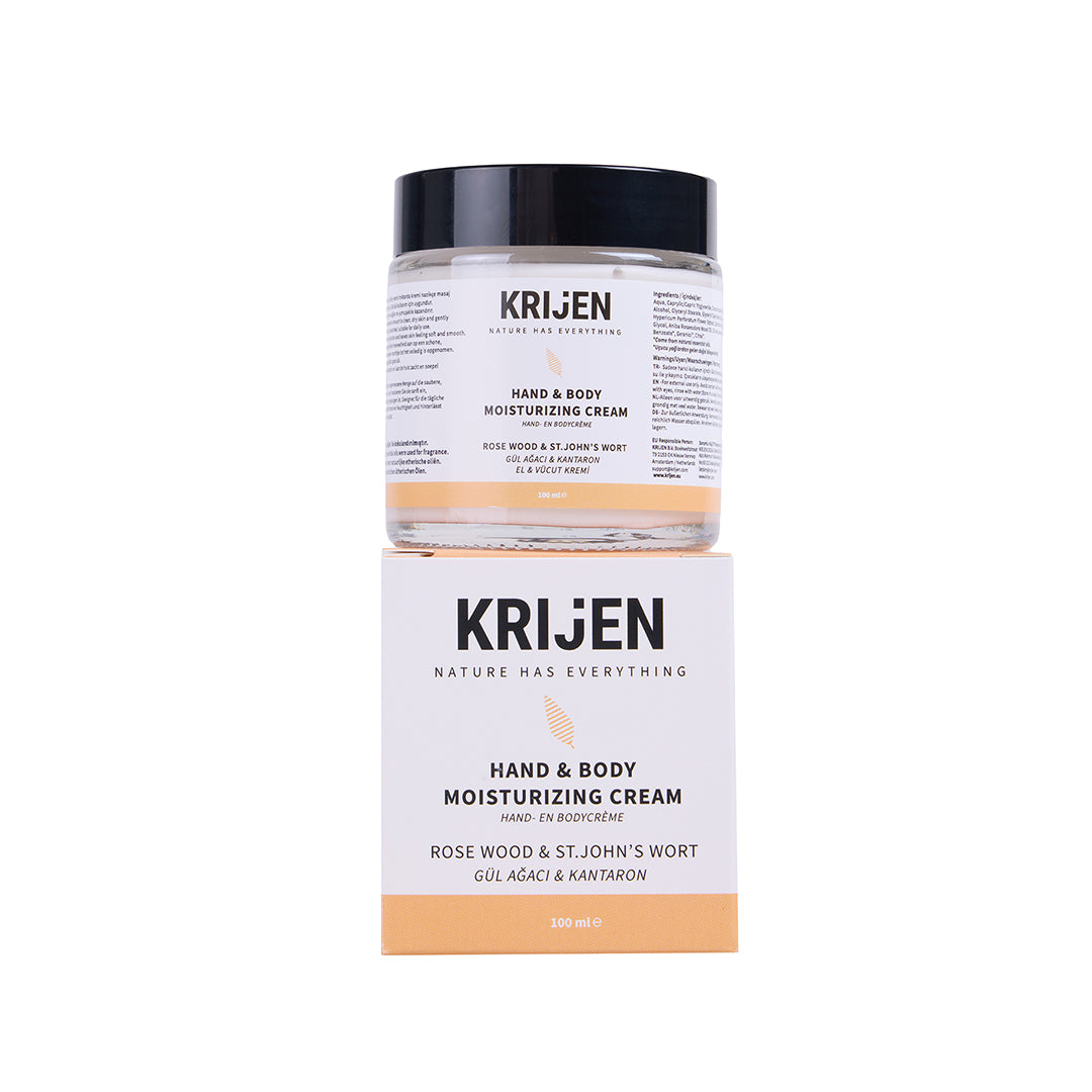 Rosenholz & Johanniskraut Hand- und Körpercreme