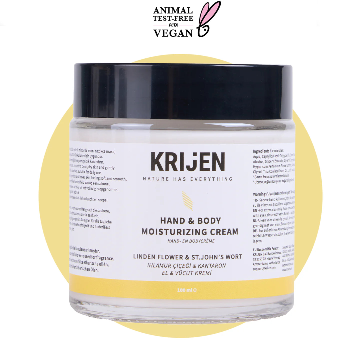 Linde & Johanniskraut Hand- und Körpercreme