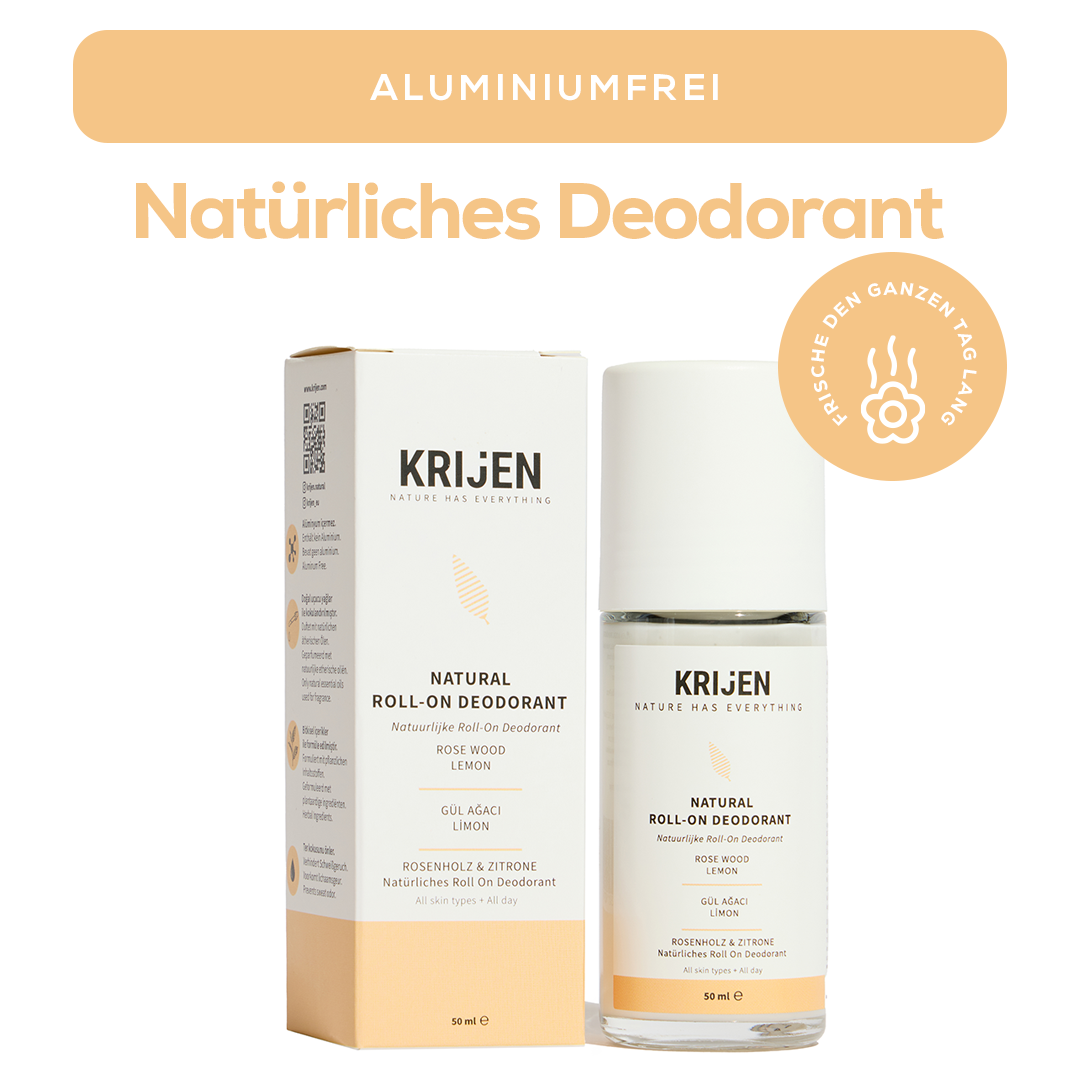 Rosewood & Lemon Roll-On Deodorant (50 ml)