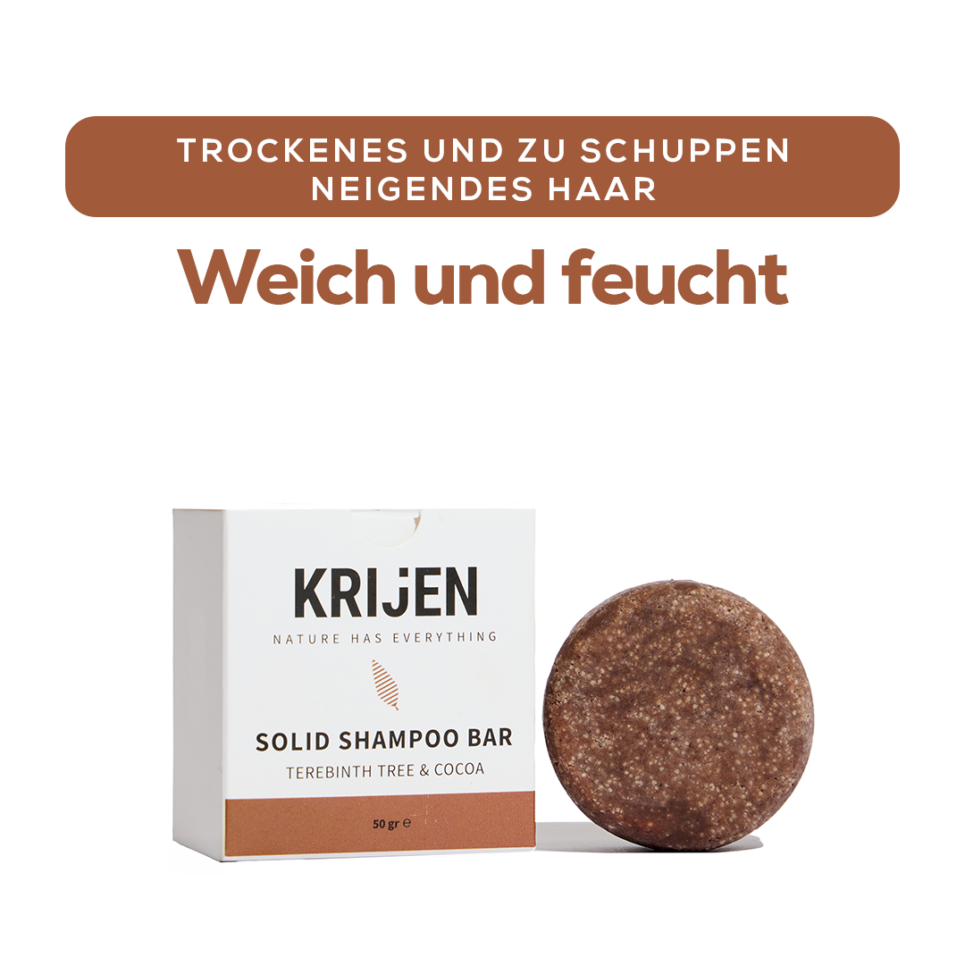 Festes Shampoo Pistazienbaum & Kakao 50 g – Probiergröße