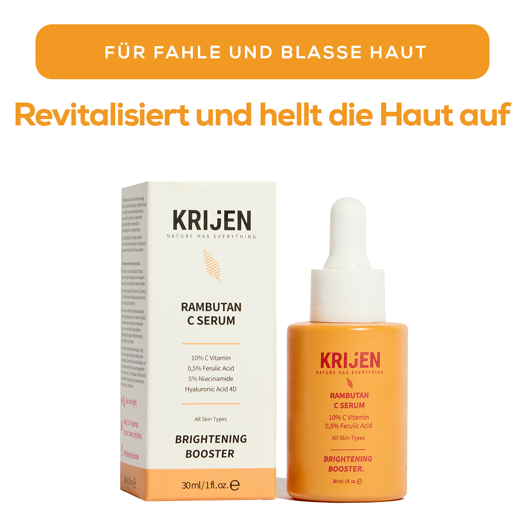 Revitalisierendes Serum mit Rambutan, Vitamin C und Ferulasäure