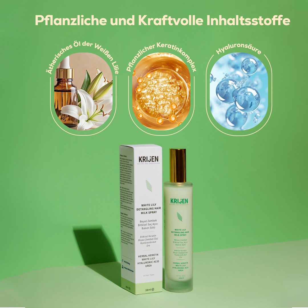 White Lily Leave-In Keratin Milk (Easy Detangling) – 100 ml