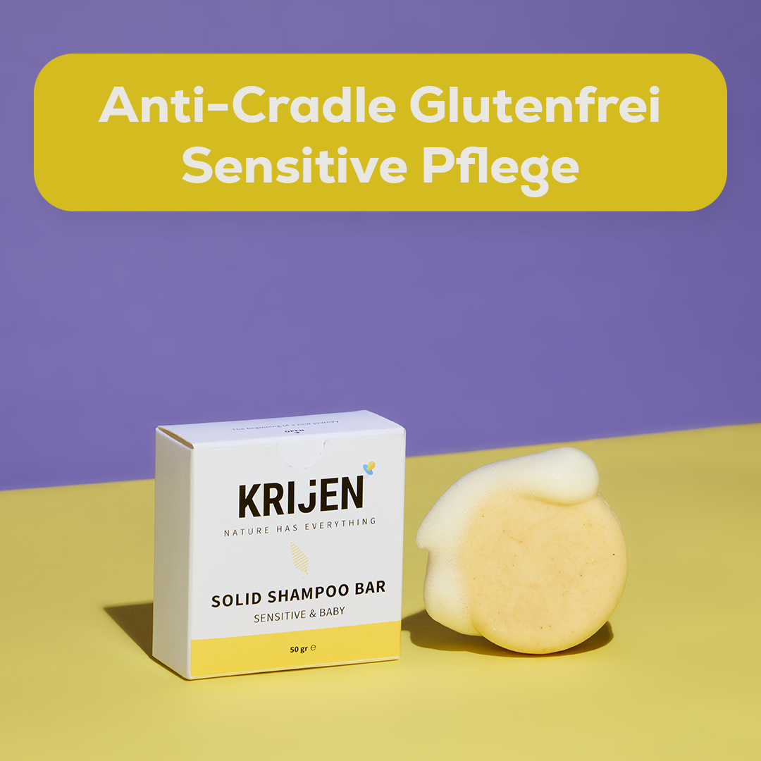 Festes Shampoo Sensitive & Baby 50 g – Probiergröße