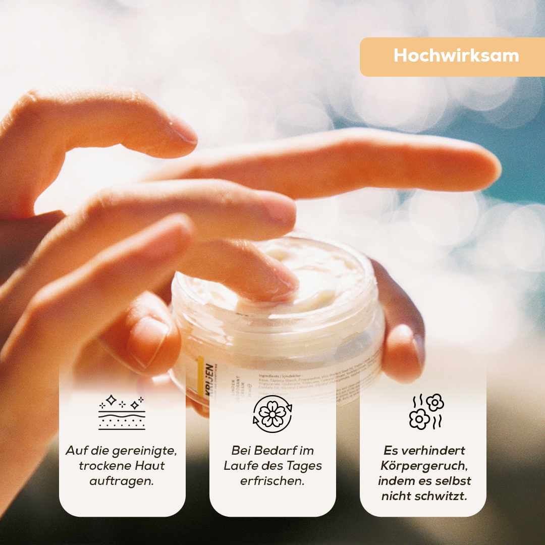 Rosewood & Lemon Cream Deodorant 50 ml