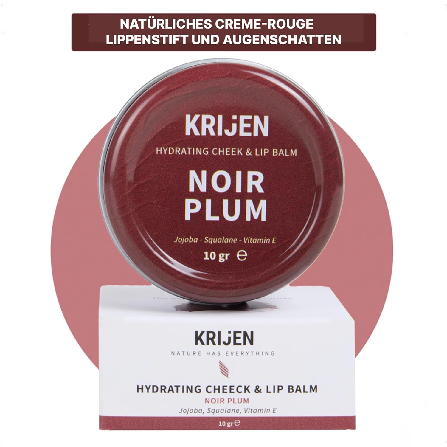 Noir Plum Getönter Lippen- & Wangenbalsam