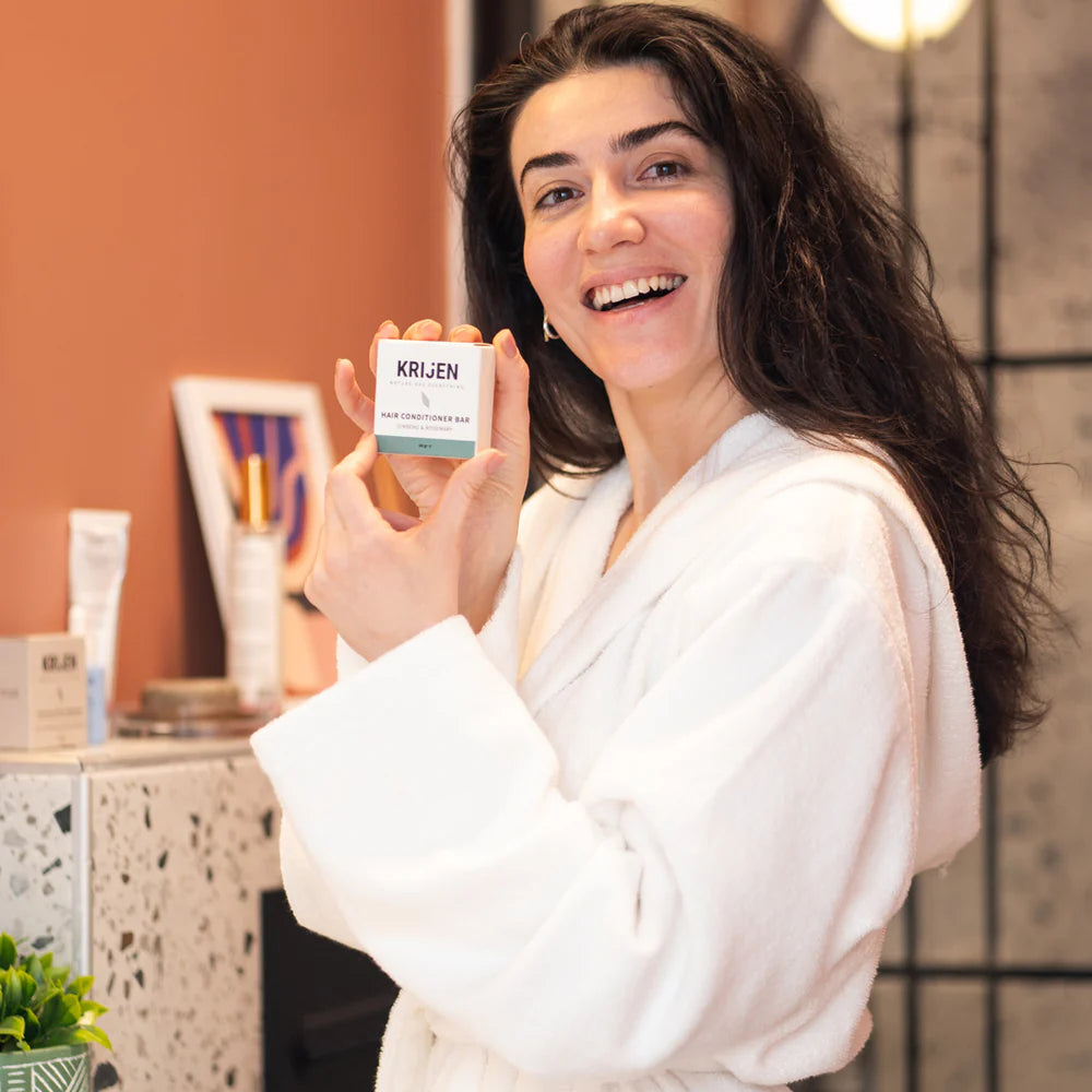 Fester Haar-Conditioner mit Ginseng und Rosmarin 60 g