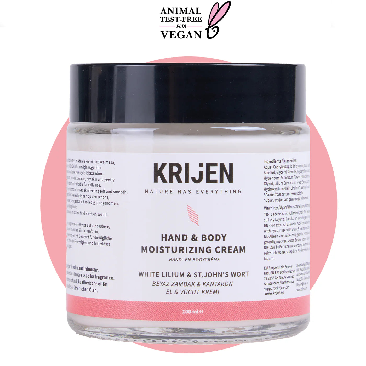 Lilie & Johanniskraut Hand- und Körpercreme